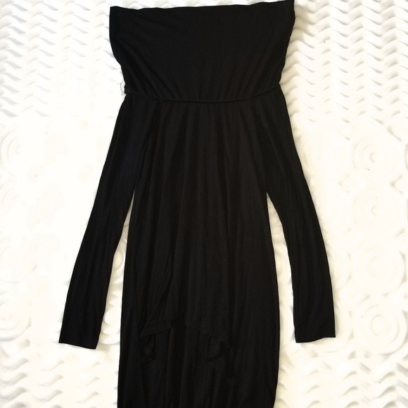 Multiple-style, multiple seasons black dress - Picture 3 of 5